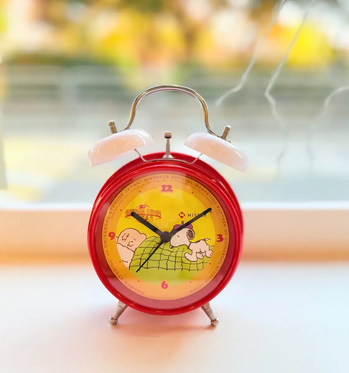 USJ XNissay コラボレーションビンテージスヌーピー目覚まし時計